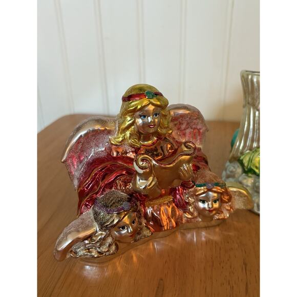 Vtg Christopher Radko 2005 Starad Bright Angel Candy Box Christmas Collectible - Picture 8 of 15